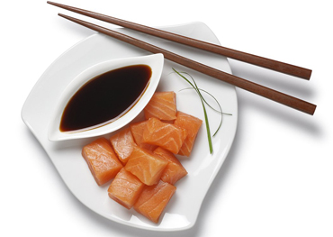 What effect does soy sauce have on human health?