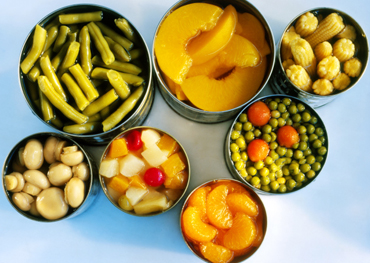 It is misunderstanding that canned food contains preservatives