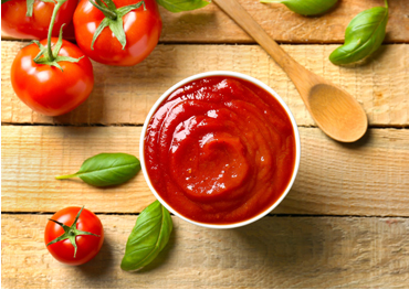 How is tomato paste made in factory