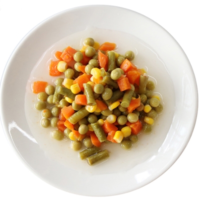 Canned mix vegetables