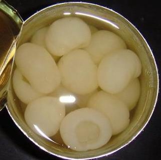 Canned Lychees in syrup