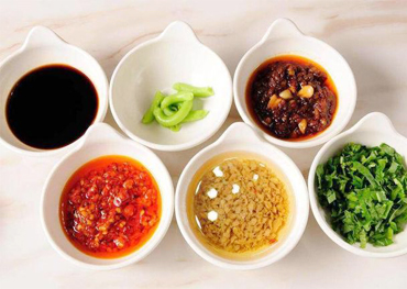 Types of condiments